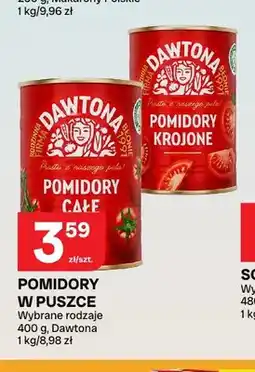 Chorten Pomidory w puszce krojone Dawtona oferta