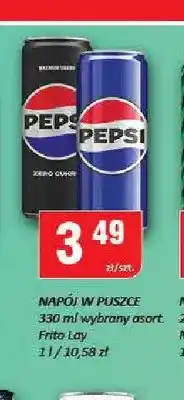 Chorten Napój gazowany w puszce Pepsi oferta