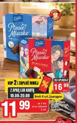 Chorten Ptasie Mleczko śmietankowe E.Wedel oferta