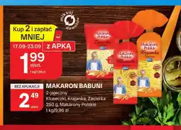 Chorten Makaron Babuni 2-jajeczny kluseczki Makarony Polskie oferta