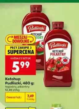 Biedronka Ketchup łagodny Pudliszki oferta