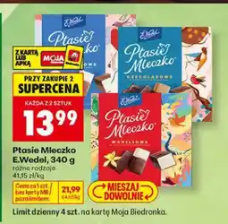 Biedronka Ptasie Mleczko waniliowe E.Wedel oferta