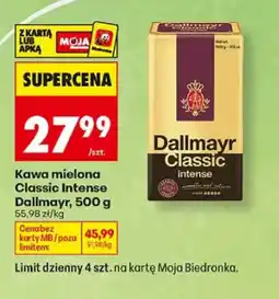Biedronka Kawa mielona Dallmayr Classic Intense oferta