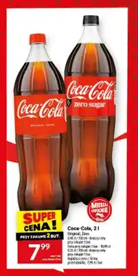 Twój Market Napój gazowany Coca-Cola Zero oferta