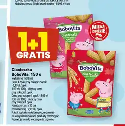 Twój Market Ciasteczka BoboVita pszenno-orkiszowe z jabłkiem i brzoskwinią oferta