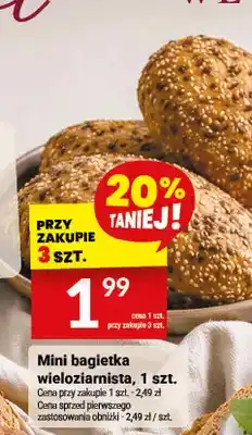 Twój Market Mini bagietka wieloziarnista Białecki oferta