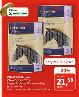 Maxi Zoo Przysmaki dla psa Chew Sticks Premiere Deluxe oferta