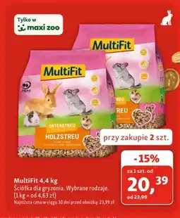 Maxi Zoo Ściółka dla gryzonia MultiFit oferta