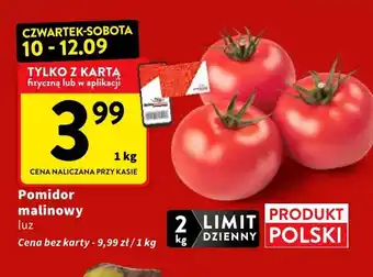 Intermarche Pomidory malinowe oferta