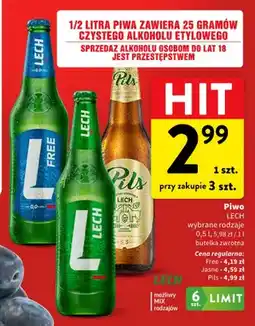 Intermarche Piwo bezalkoholowe Lech oferta
