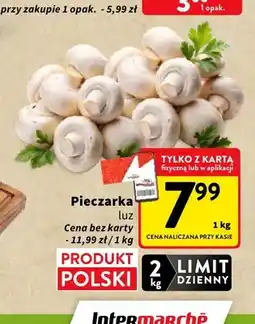 Intermarche Pieczarki luz oferta