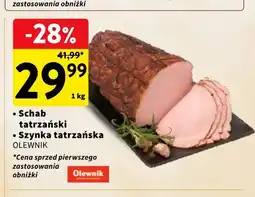 Intermarche Szynka tatrzańska Olewnik oferta