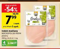 Intermarche Indyk maślany w plastrach Wielkopolski oferta