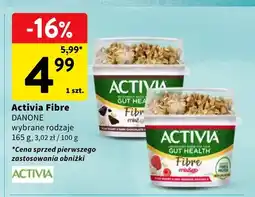 Intermarche Jogurt Activia Fibre z czekoladą Danone oferta