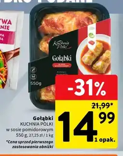 Intermarche Gołąbki w sosie pomidorowym Kuchnia Polki oferta