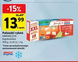 Intermarche Paluszki rybne Abramczyk Kapitańskie oferta