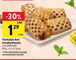 Intermarche Fantazja duo truskawkowa La Lorraine oferta