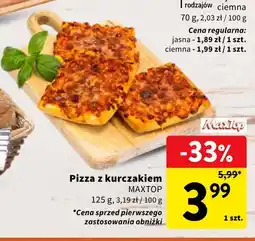 Intermarche Pizza z kurczakiem Maxtop oferta