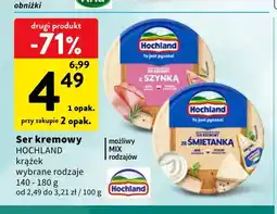Intermarche Ser kremowy Hochland krążek oferta