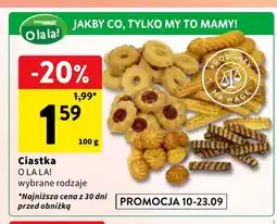 Intermarche Ciastka O la la! oferta