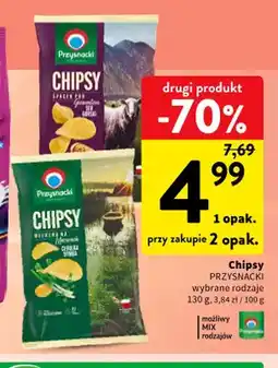 Intermarche Chipsy Przysnacki Spacer pod Giewontem ser górski oferta