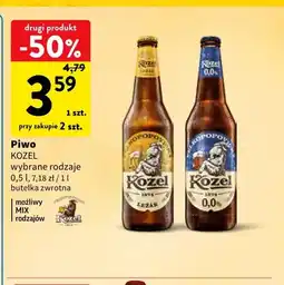 Intermarche Piwo bezalkoholowe Kozel oferta