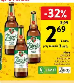 Intermarche Piwo Žatecký Světlý Ležák oferta