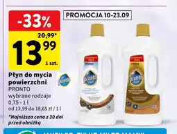 Intermarche Płyn do mycia powierzchni Pronto oferta