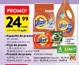 Intermarche Kapsułki do prania Vizir oferta
