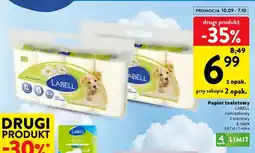 Intermarche Papier toaletowy Labell rumiankowy 2 warstwy 8-pak oferta