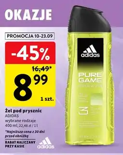 Intermarche Żel pod prysznic Adidas oferta