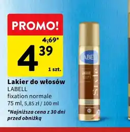 Intermarche Lakier do włosów Labell fixation normale oferta