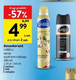 Intermarche Dezodorant spray Labell oferta