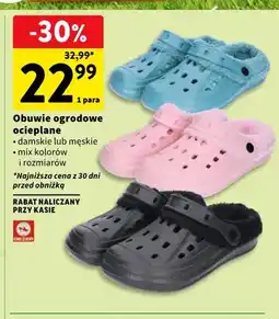 Intermarche Obuwie ogrodowe ocieplane męskie Gezer oferta
