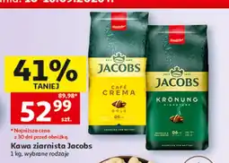 Auchan Kawa ziarnista Jacobs oferta