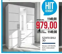 Abra Szafa Bali 3D oferta