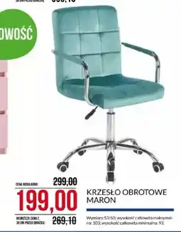Abra Krzesło obrotowe Maron oferta