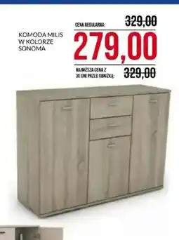 Abra Komoda Milis w kolorze sonoma oferta