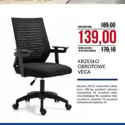 Abra Krzesło obrotowe Vega oferta