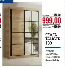 Abra Szafa Tanger 138 oferta
