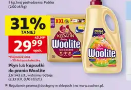 Auchan Kapsułki do prania Woolite oferta