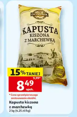 Auchan Kapusta kiszona Dominik oferta