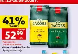 Auchan Kawa ziarnista Jacobs oferta