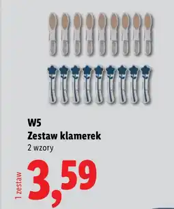 Lidl Zestaw klamerek oferta