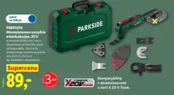 Lidl Akumulatorowe narzędzie wielofunkcyjne Parkside oferta