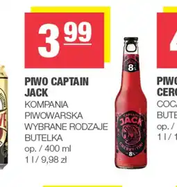 EuroSPAR Piwo Captain Jack oferta