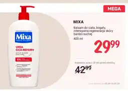 Rossmann Balsam do ciała bogaty intensywna regeneracja skóry bardzo suchej Mixa oferta