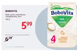 Rossmann Kleik ryżowy bezmleczny i bezglutenowy 4 m+ BoboVita oferta
