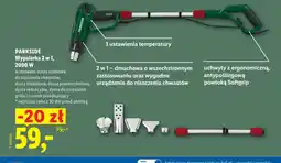 Lidl Wypalarka do drewna Parkside oferta