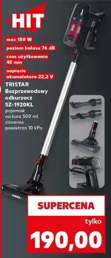 Kaufland Odkurzacz bezprzewodowy Tristar oferta